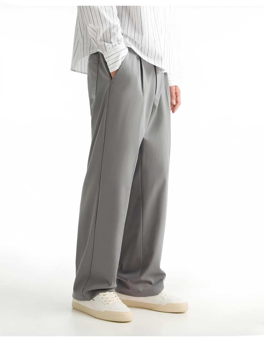 Grey Japanese Pants